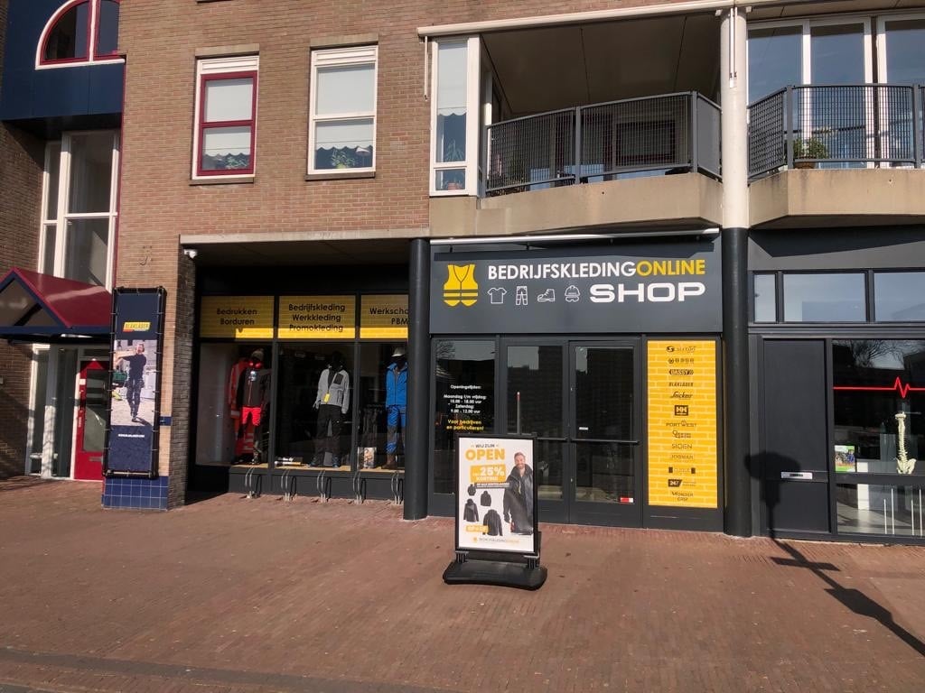 bedrijfskleding winkel